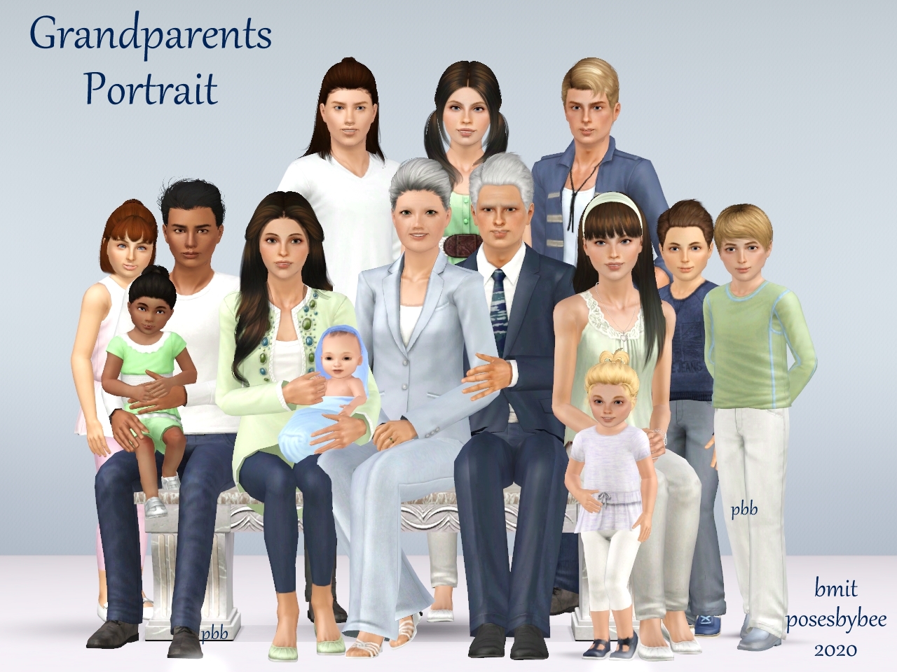 grandparents portrait