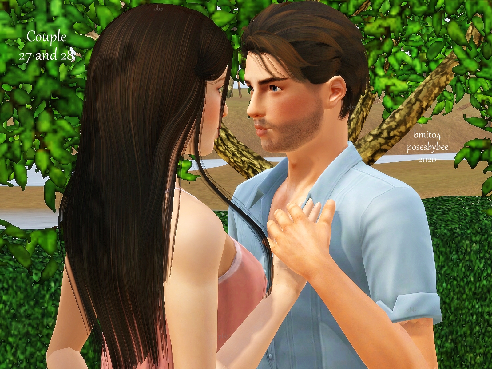 Couple 27 and 28 faces